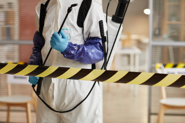 Professional Biohazard technician working in Casco, WI